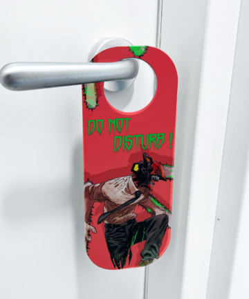 Cartello Do Not Disturb Chainsaw Man