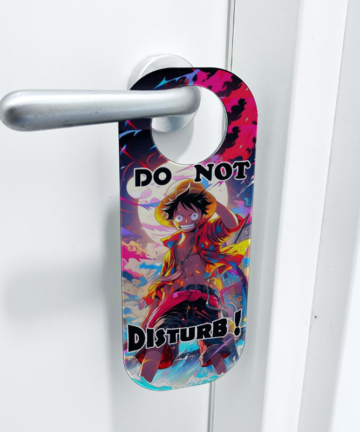 Cartello Do Not Disturb -Rufy-