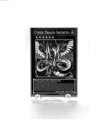 Cyber Drago Infinito - Plexiglass Card