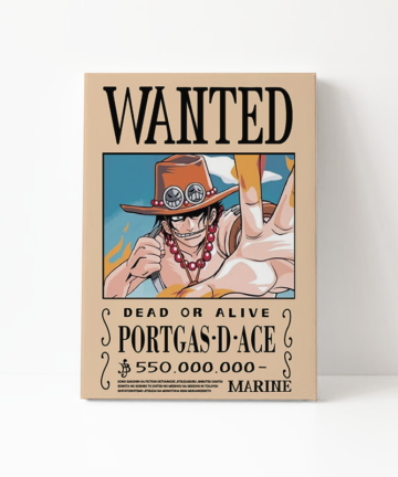 Tela in Canvas - Portgas D Ace