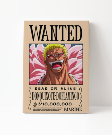 Tela in Canvas - Donquixote Doflamingo