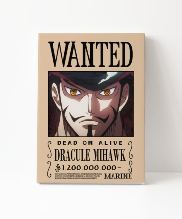 Tela in Canvas - Dracule Mihawk