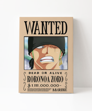 Tela in Canvas - Roronoa Zoro